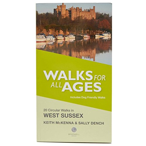 Book cover featuring Arundel Castle and boats, titled "Walks for All Ages".