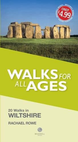 Book cover featuring Stonehenge, titled Walks for all Ages, 20 Walks in Wiltshire.