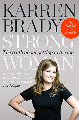 Book cover featuring Karren Brady, author of "Strong Woman.