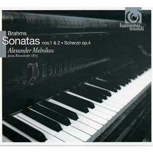 CD cover showing a close-up of piano keys with artist and composer text.