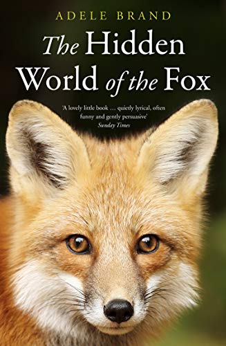 Book cover featuring a close-up portrait of a red fox’s face.