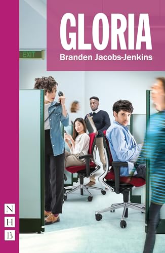 Book cover: “Gloria” by Branden Jacobs-Jenkins, featuring office workers.