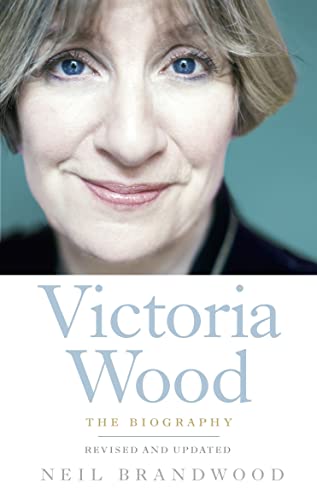 Book cover featuring a close-up portrait of Victoria Wood, with title text.