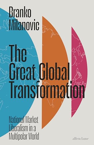 Book cover with overlapping blue, orange, and pink world map sections.