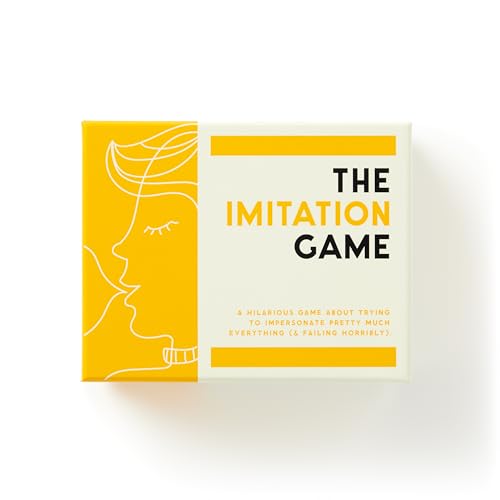 Yellow and white game box with a face in profile and title text.