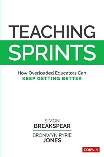 Book cover: "Teaching Sprints" by Simon Breakspear and Bronwyn Ryrie Jones.