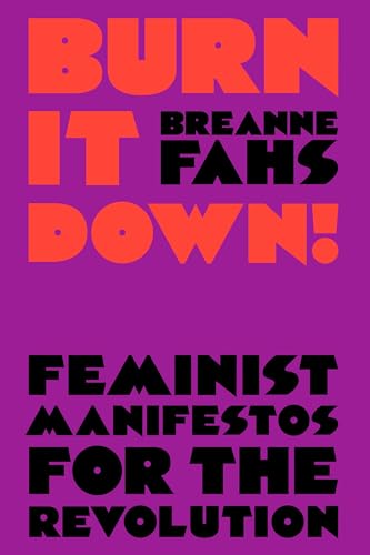 Book cover with bold orange and black text on a purple background.