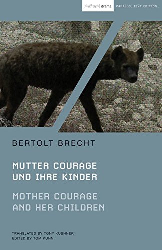 Book cover featuring a hyena on a blue background with title and author text.