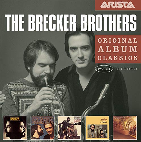 CD cover featuring The Brecker Brothers, with album artwork thumbnails.