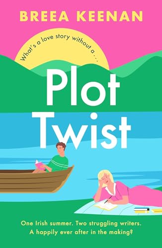 Book cover with illustrated figures in a boat and on the grass.