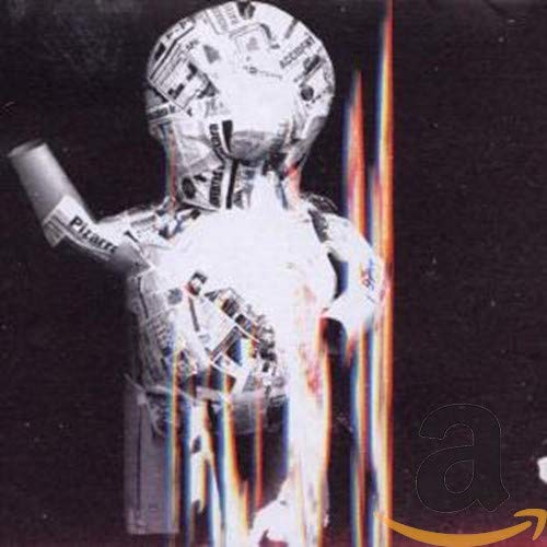 CD cover for Breeders’ “Title TK” featuring a distorted, paper-covered figure.