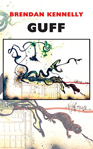 Book cover for "Guff" by Brendan Kennelly with abstract, swirling artwork.