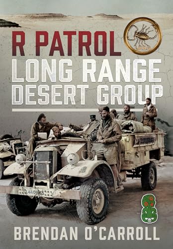 Book cover showing soldiers in a military truck in a desert landscape.