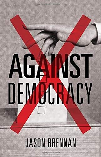 Book cover showing a hand dropping a ballot into a box with a red X.