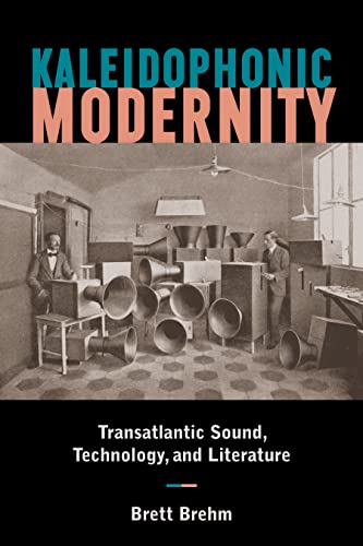 Book cover: “Kaleidophonic Modernity” with vintage image of recording studio.