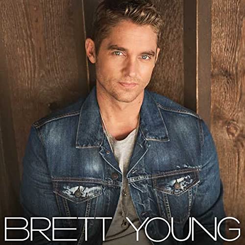 CD cover featuring portrait of country singer Brett Young in denim jacket.