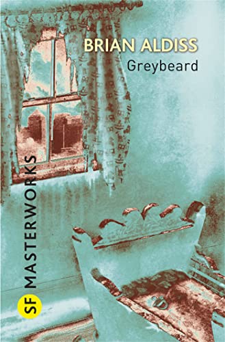 Book cover: "Greybeard" by Brian Aldiss, featuring a window and chair.