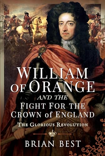 Book cover featuring a portrait of William of Orange and a battle scene.