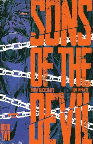 Comic book cover: “Sons Of The Devil Vol. 02” with chained figure.