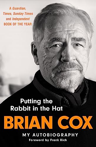 Book cover featuring a black and white portrait of Brian Cox.