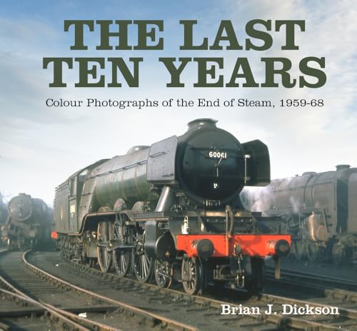 Book cover featuring a black steam locomotive on railway tracks.