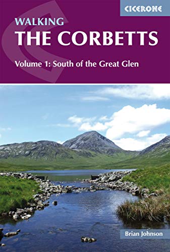 Walking guide cover with a Scottish mountain and stream landscape.