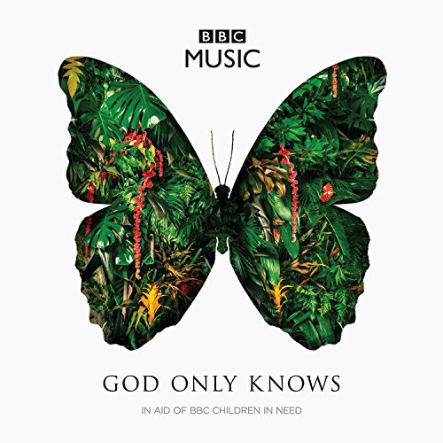 CD cover: butterfly formed from lush green foliage, text "God Only Knows".