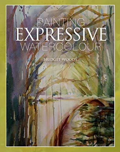Book cover: "Painting Expressive Watercolour" with abstract watercolour landscape.