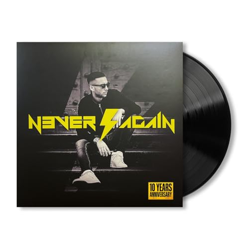 Vinyl record and cover art featuring a man with sunglasses.
