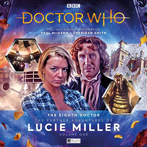 Doctor Who audio drama cover featuring Paul McGann and Sheridan Smith.