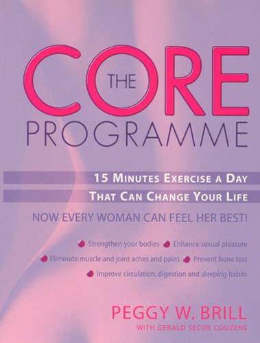 Book cover: "The Core Programme" with pink text and a woman’s silhouette.