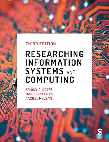 Book cover: "Researching Information Systems and Computing," third edition.