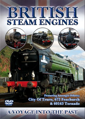 DVD cover featuring a green British steam engine, "City Of Truro", and others.