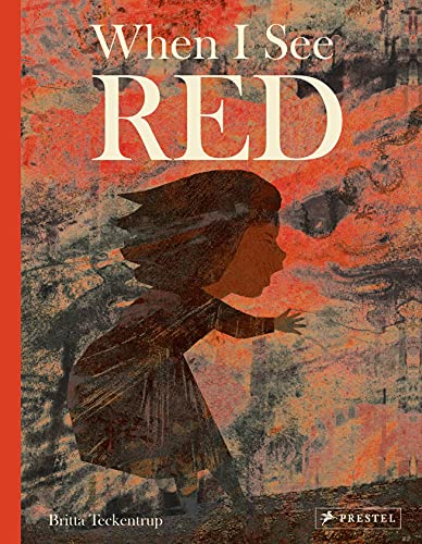 Book cover: girl with red tones, titled "When I See Red.
