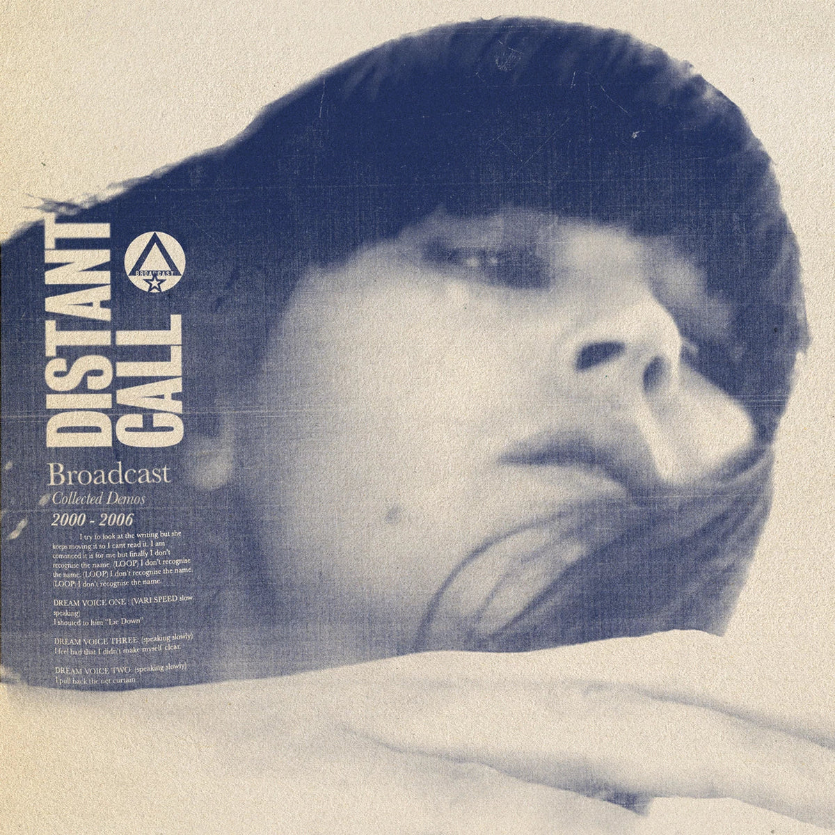 CD in jewel case, likely with band imagery, titled “Broadcast - Distant Call Demos.”