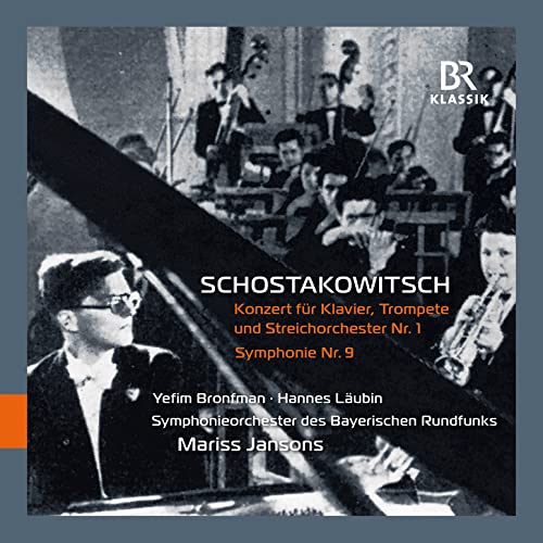 CD cover featuring a pianist and orchestra in black and white.