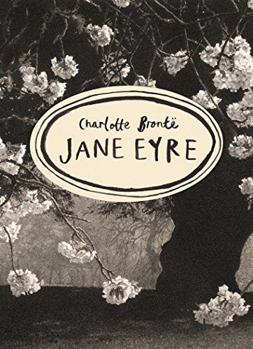 Vintage Classics edition cover of “Jane Eyre” with floral branches.