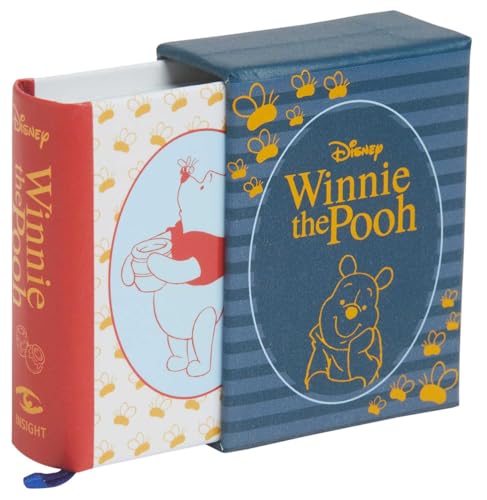 Miniature boxed set of Disney’s Winnie the Pooh books, illustrated covers.