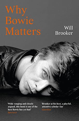 Book cover: "Why Bowie Matters" with a portrait of David Bowie.