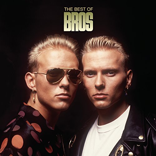 The Best of Bros album cover featuring the two band members against black background.