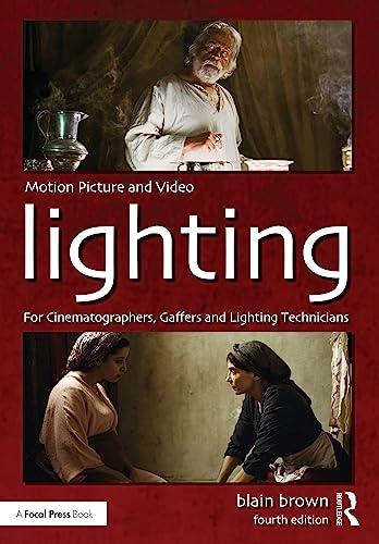 Book cover: “Motion Picture and Video Lighting” with film stills.