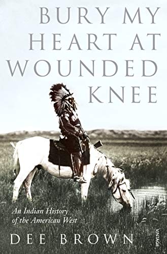 Book cover: Native American rider on horseback in a prairie landscape.