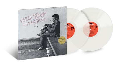 James Brown "In The Jungle Groove" double vinyl record, white color.