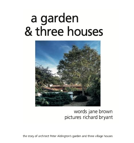 Book cover featuring a garden view and architectural text.