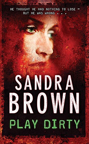 Book cover: close-up of a man’s face with intense green eyes, red background.