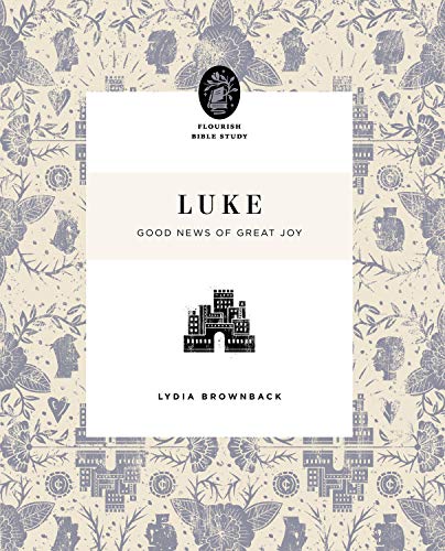 Book cover for “Luke: Good News of Great Joy” Bible study.