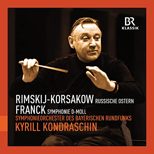 CD cover featuring conductor Kyrill Kondraschin with composer names listed.