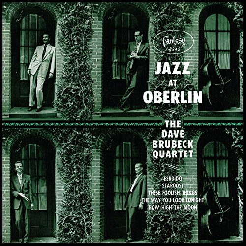 Album cover for “Jazz At Oberlin” by The Dave Brubeck Quartet.