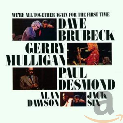 CD cover for Dave Brubeck and Gerry Mulligan’s “We’re All Together Again.”