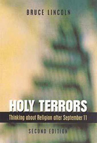 Book cover for “Holy Terrors” by Bruce Lincoln, second edition.